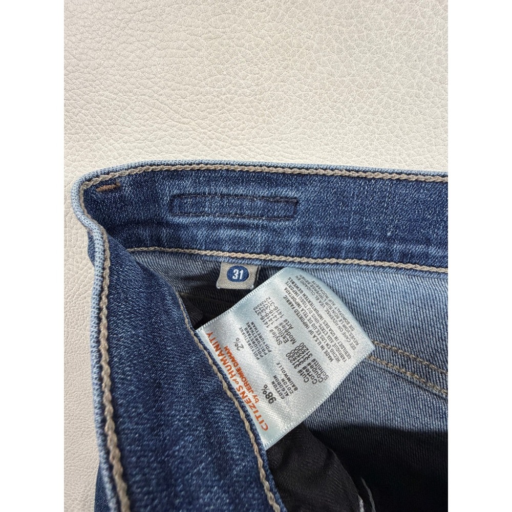 Citizens of Humanity‎ Rocket High Rise Skinny Jeans Dark Wash Blue Size 31 - Picture 8 of 10